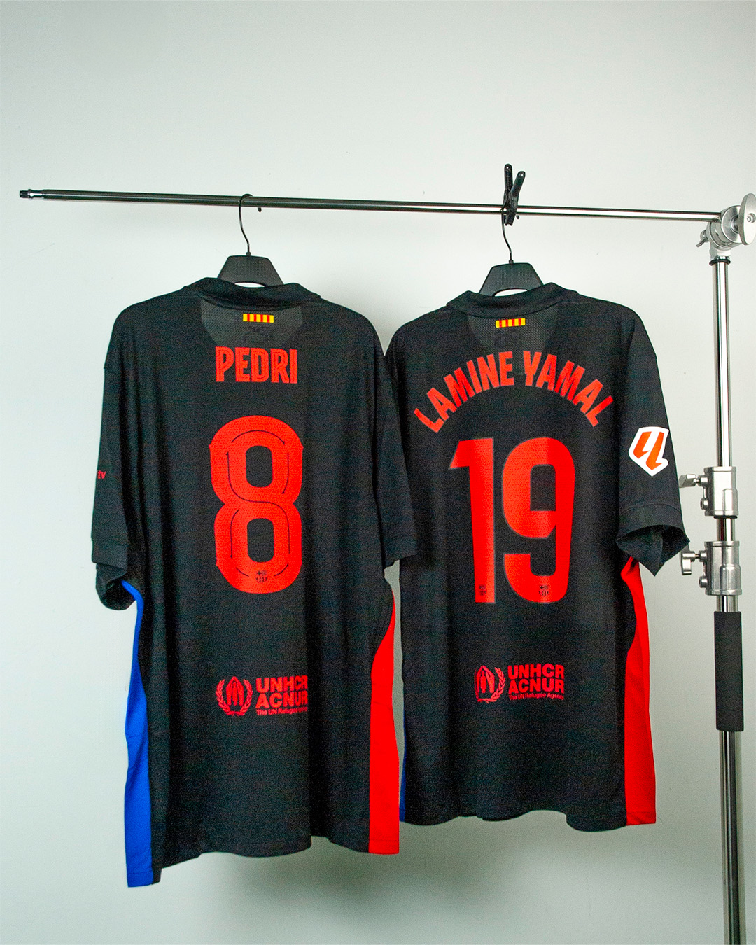 Barcelona Visitante 25 Pedri Champions Lamine Liga
